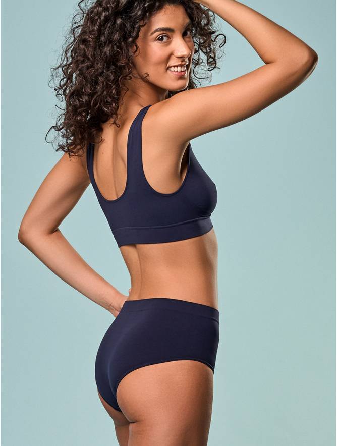 Luigi di Focenza SLIP DONNA MIDI BLU Saldi