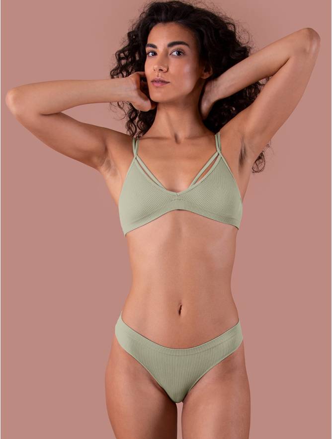 Luigi di Focenza BRASILIANA DONNA COSTINA RIB MENTA Sconto