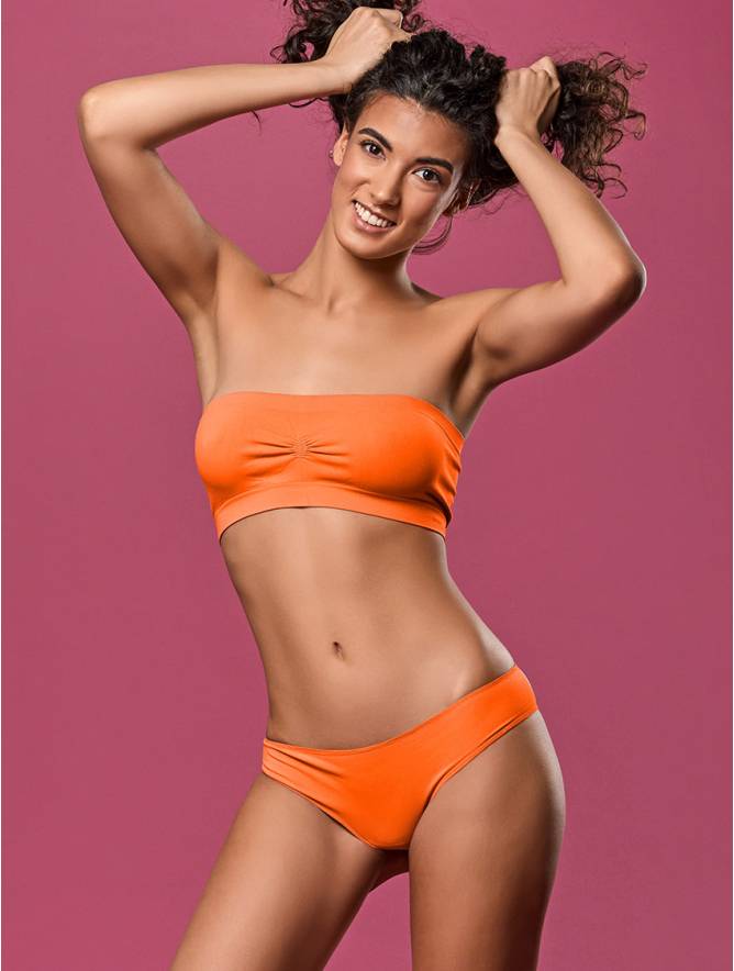 Luigi di Focenza BRASILIANA DONNA ARANCIO FLUO' In Saldo