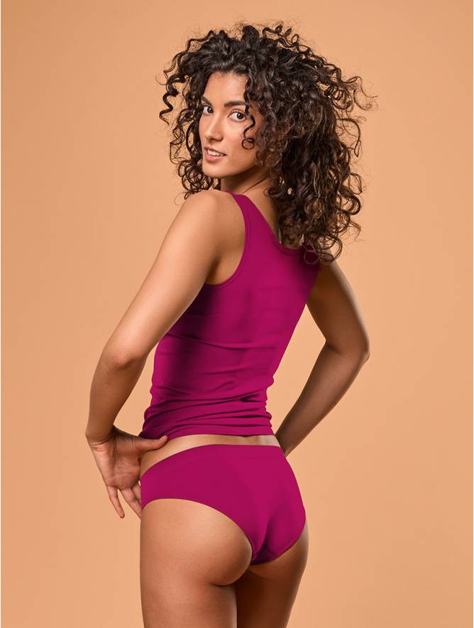 Luigi di Focenza SLIP DONNA VITA ALTA SANGRIA Soddisfazione Garantita