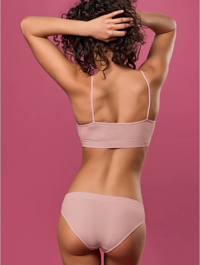 Luigi di Focenza SLIP DONNA VITA ALTA ROSA ANTICO Negozi Online