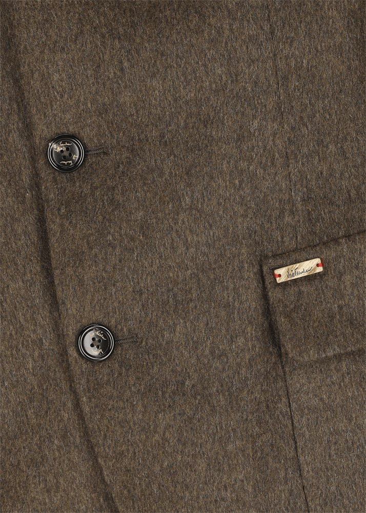 Luis Trenker Blazer in loden con colletto alla coreana Lusandro Hotsell