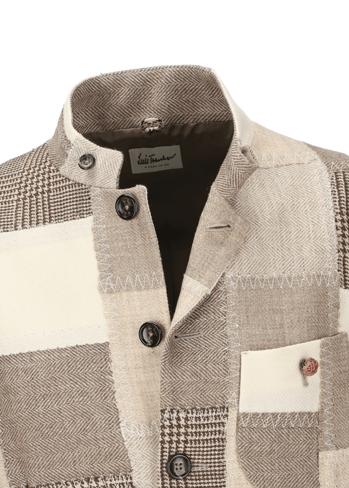 Luis Trenker Blazer patchwork Lusandro Negozio