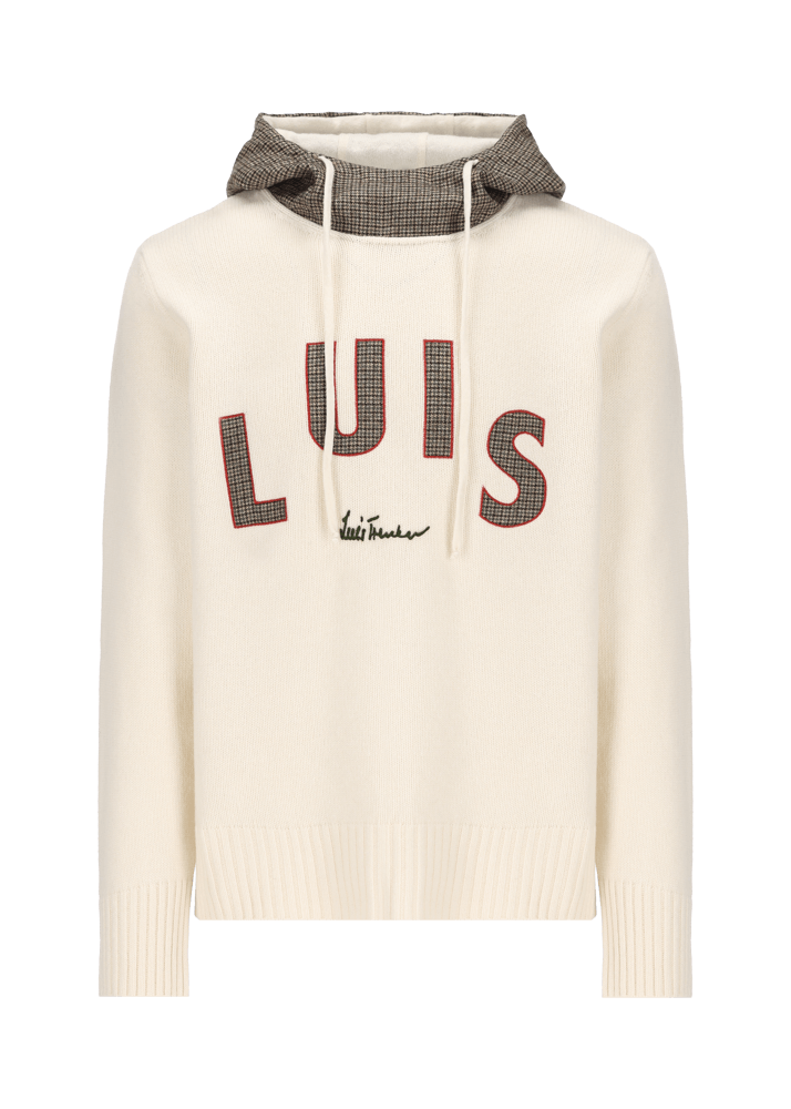 Luis Trenker Pullover lavorato a maglia con cappuccio Luwilfried Vendita