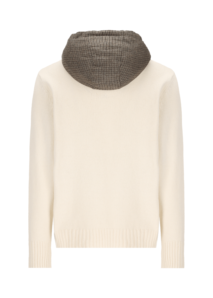 Luis Trenker Pullover lavorato a maglia con cappuccio Luwilfried Vendita