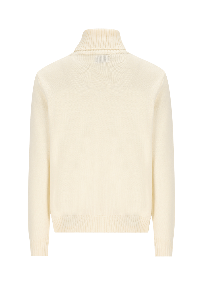 Luis Trenker Pullover a collo alto in lana merino Luwalbert Promozione