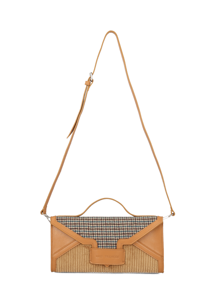 Luis Trenker Clutch in mix di materiali Lubrief Presa