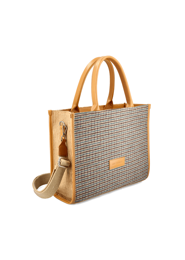 Luis Trenker Shopper in mix di materiali Ludol Vendite Flash