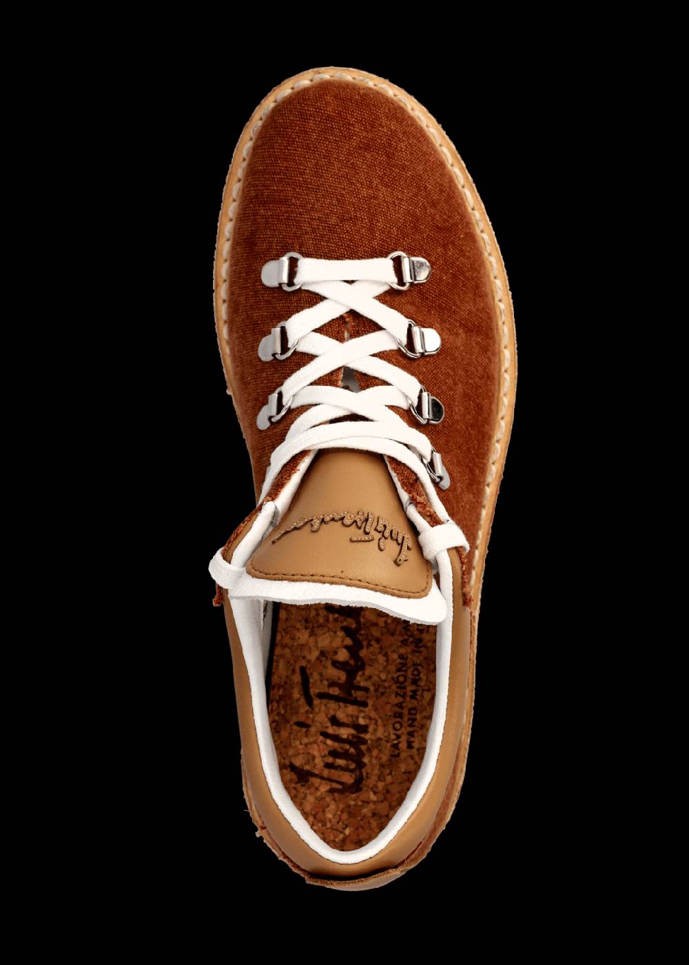 Luis Trenker Scarpa stringata in tela e pelle modello Lulea Acquista Ora