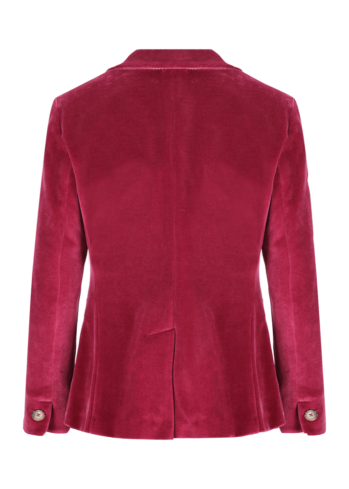 Luis Trenker Blazer in jersey di velluto Lurania Liquidazione