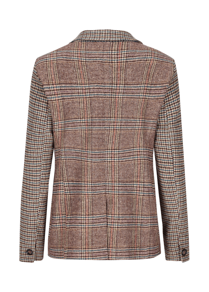 Luis Trenker Blazer con mix di fantasie Lurania Sottocosto