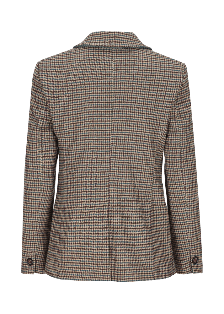 Luis Trenker Blazer con motivo pied-de-poule Lurania Convenienza