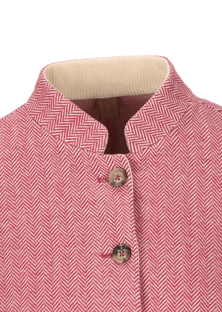 Luis Trenker Blazer con motivo a spina di pesce modello Luranda Online