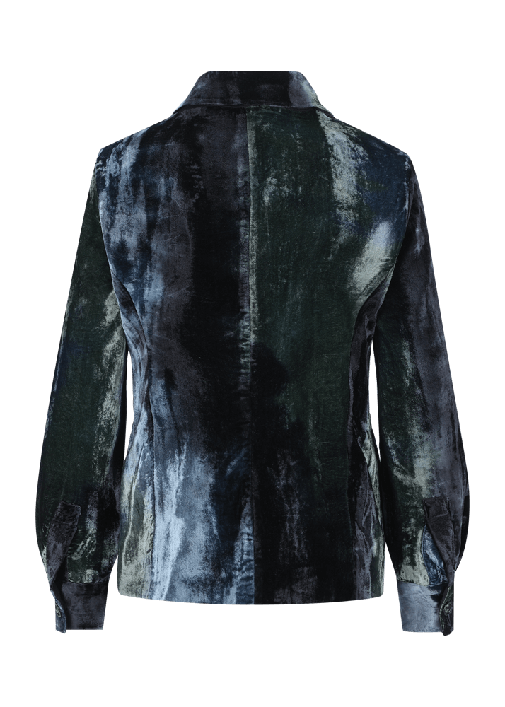 Luis Trenker Blazer in velluto con colletto alla Peter Pan Lurita Saldi