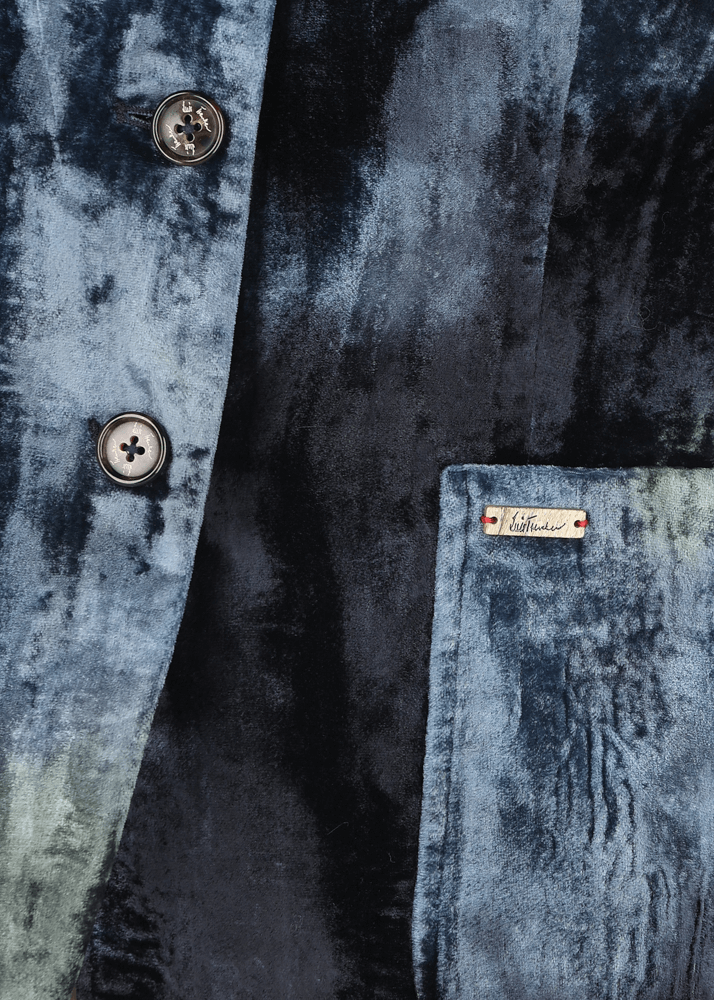 Luis Trenker Blazer in velluto con colletto alla Peter Pan Lurita Saldi