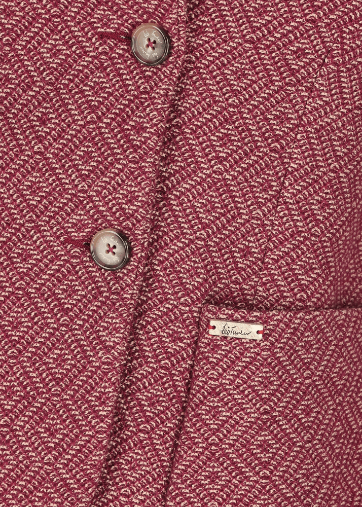 Luis Trenker Blazer in jersey con motivo Lurosella Vendita Calda