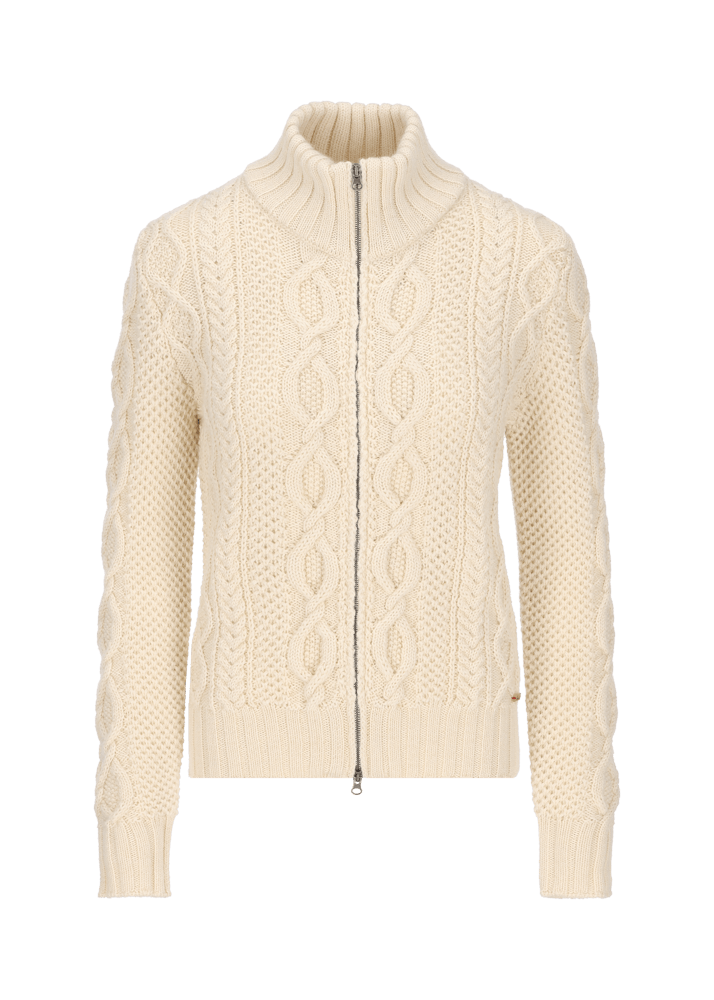 Luis Trenker Cardigan con mix di motivi lavorati a maglia Lualba In Saldo