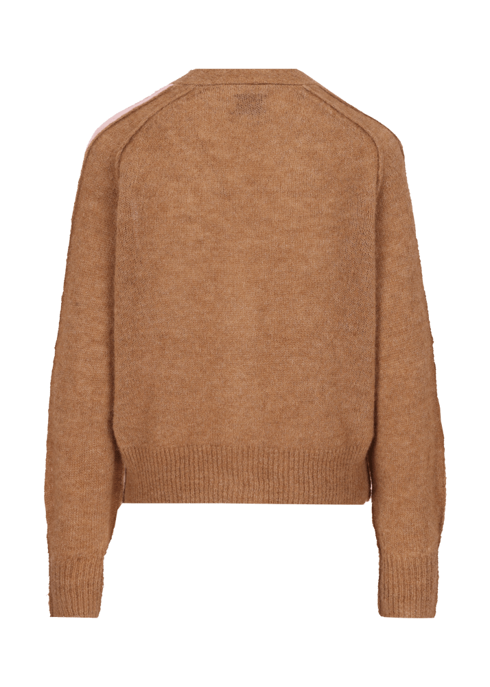 Luis Trenker Cardigan con effetto color block Luwadia Nuova
