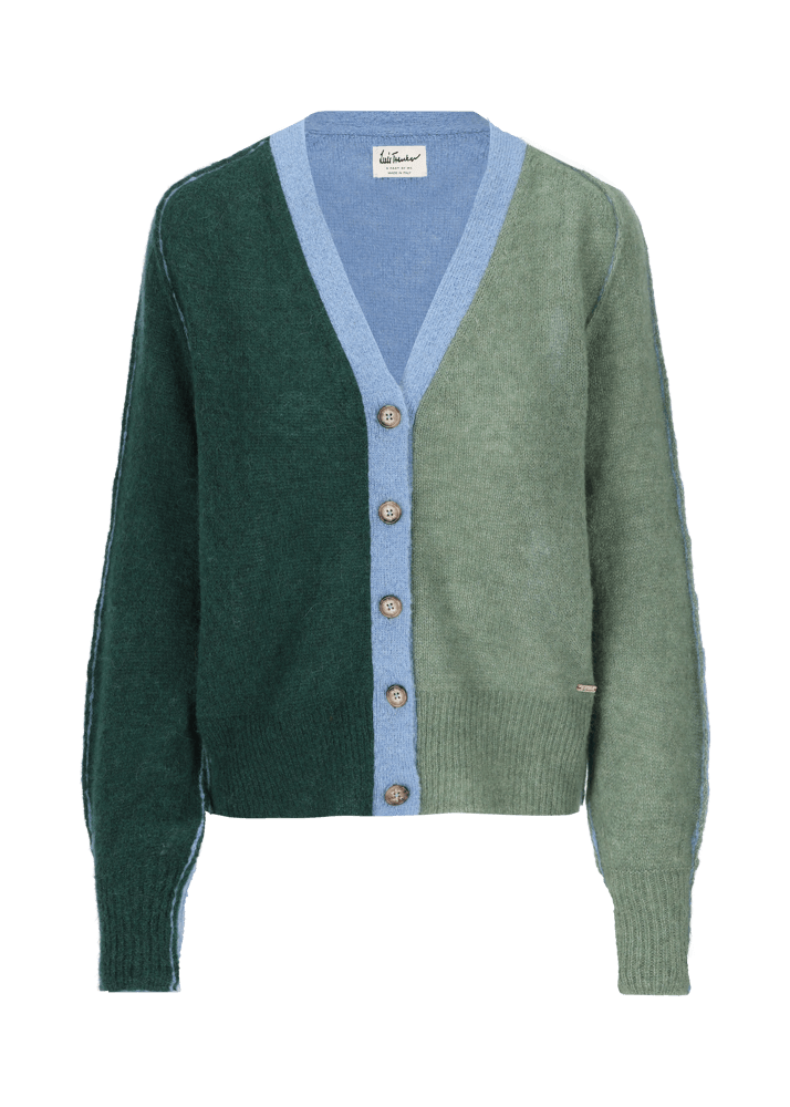 Luis Trenker Cardigan con effetto color block Luwadia Moda