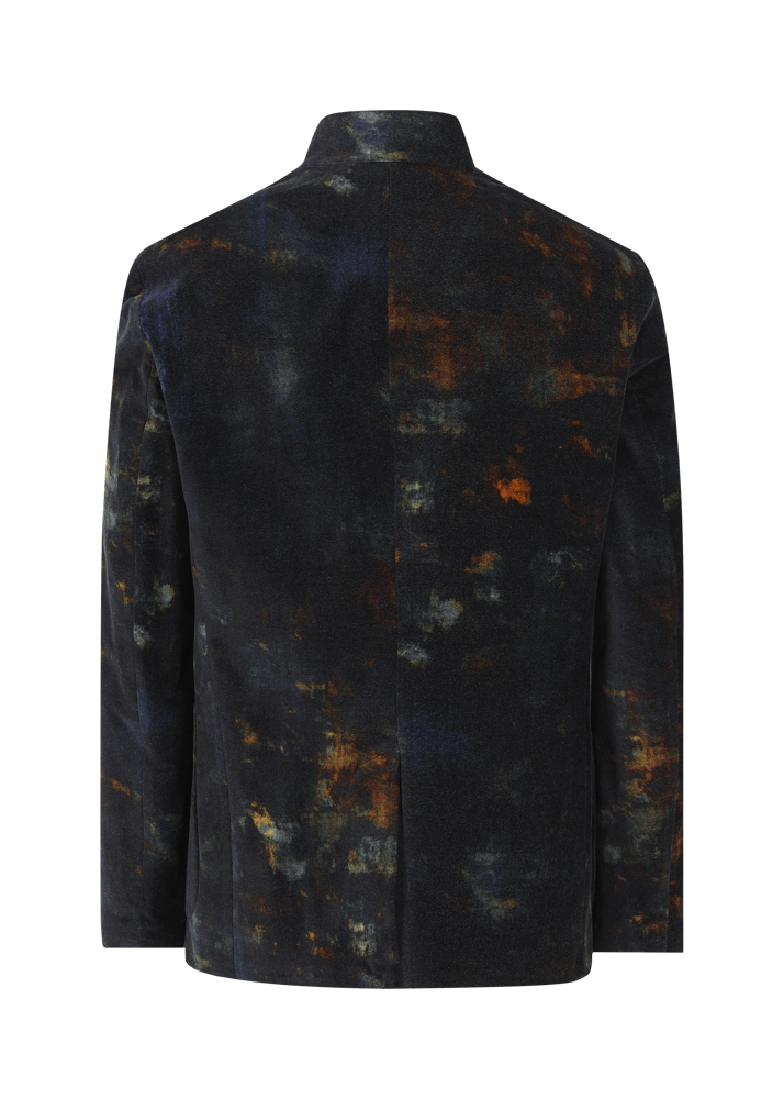 Luis Trenker Blazer in velluto con stampa Lusandro Nuovo