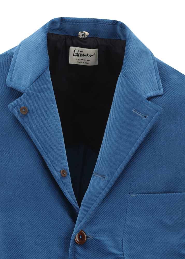 Luis Trenker Blazer in velluto con collo a revers Lurobert Acquista Ora