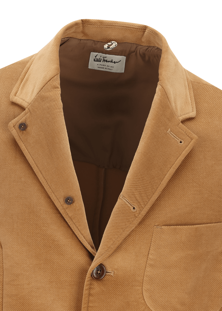 Luis Trenker Blazer in velluto con collo a revers Lurobert Consegna Veloce