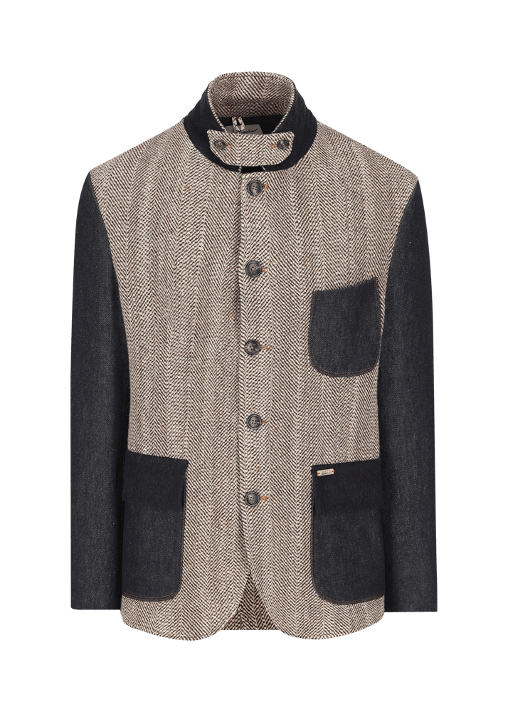 Luis Trenker Blazer realizzato in un mix di materiali Lurobert Promozione Limitata