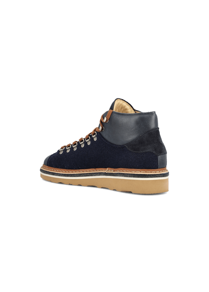 Luis Trenker Sneaker in pelle e feltro Lugionata Moda