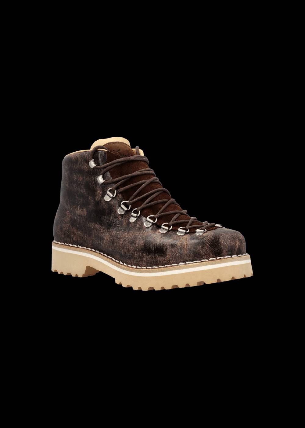Luis Trenker Scarpa alta in pelle modello Lupaul Vendita