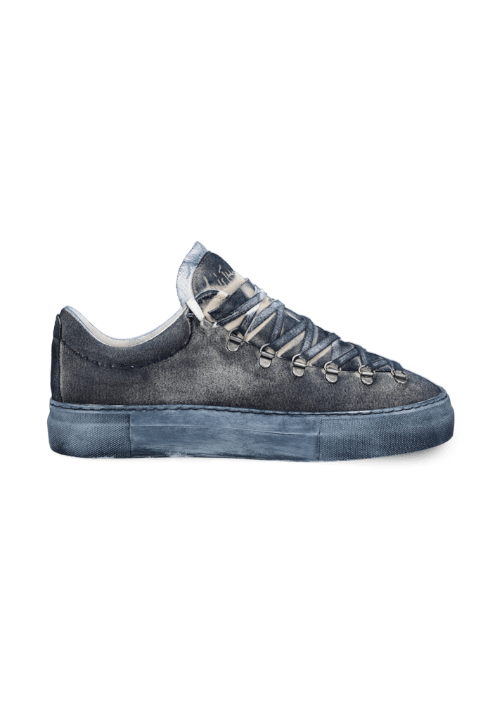 Luis Trenker Sneaker in tela e pelle modello Luleon Promozione