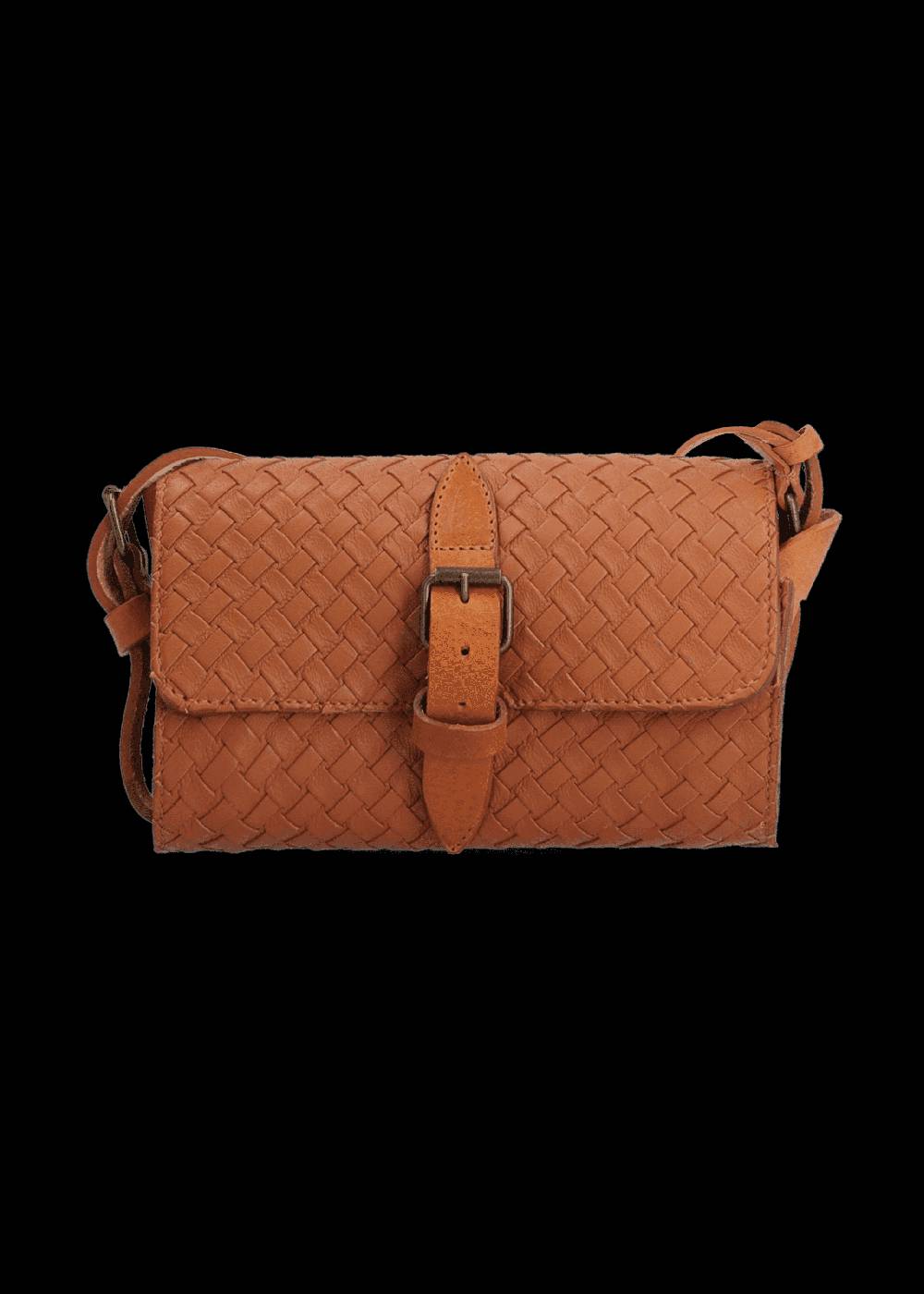 Luis Trenker Marsupio in pelle intrecciata modello Lurenee Promozione