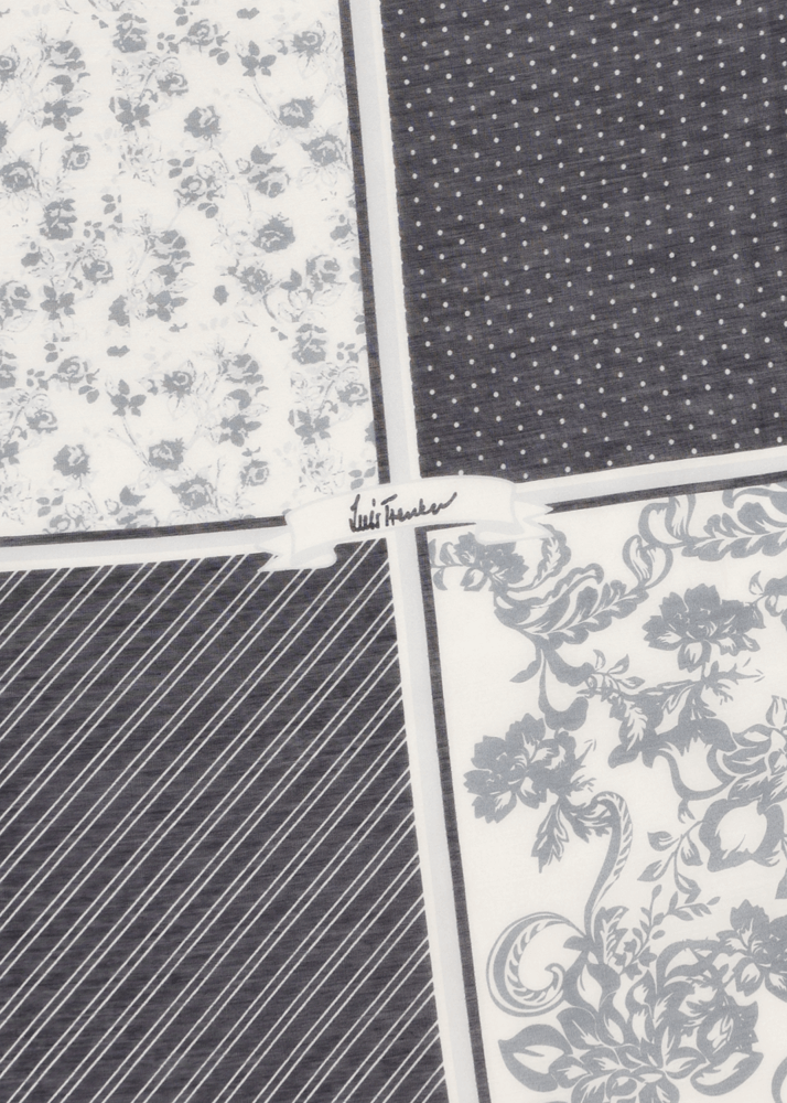 Luis Trenker Foulard in cotone e seta modello Lufinley Outlet