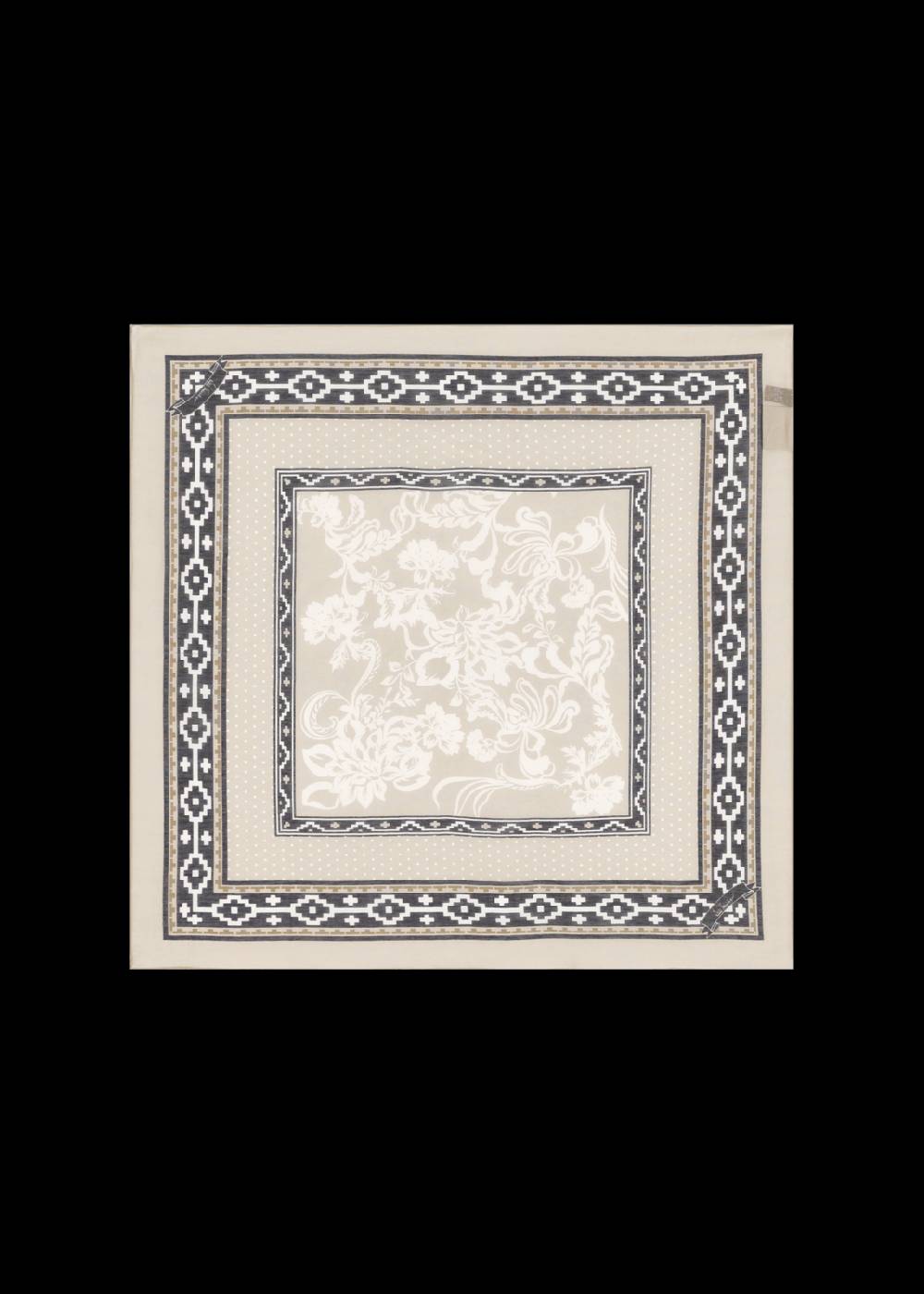Luis Trenker Foulard in cotone e seta a fantasia modello Lufinley Qualità Garantita