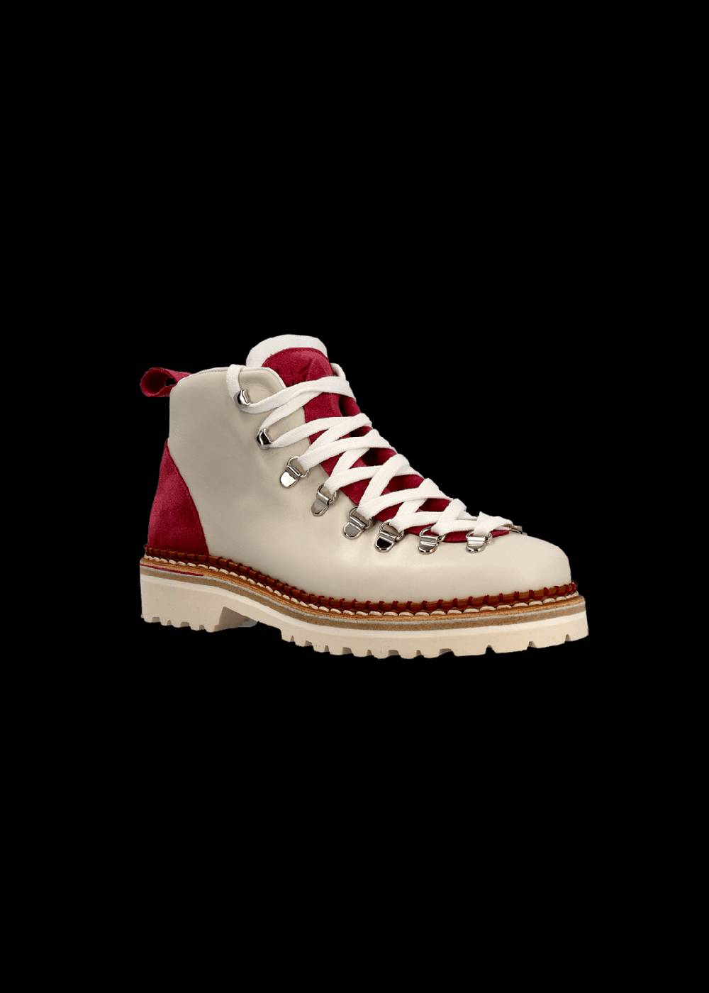 Luis Trenker Scarpa alta stringata in pelle modello Lupaolina Vendita Economica