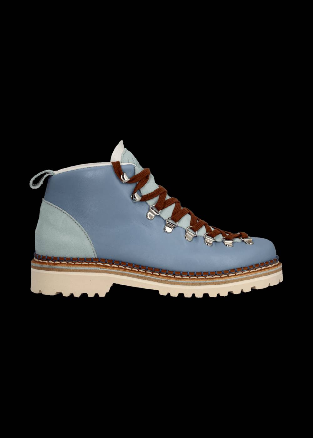 Luis Trenker Scarpa alta stringata in pelle modello Lupaolina Saldi Di Fabbrica