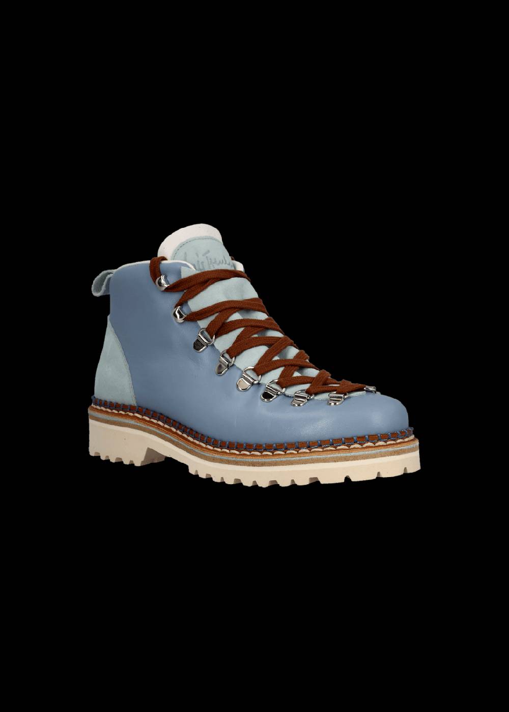 Luis Trenker Scarpa alta stringata in pelle modello Lupaolina Saldi Di Fabbrica