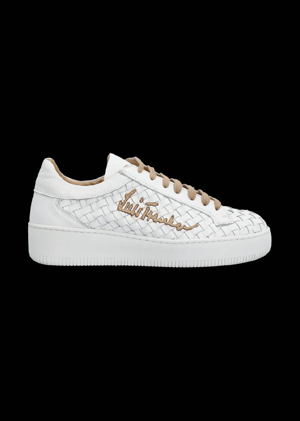 Luis Trenker Sneaker in pelle intrecciata modello Lupintras Negozio