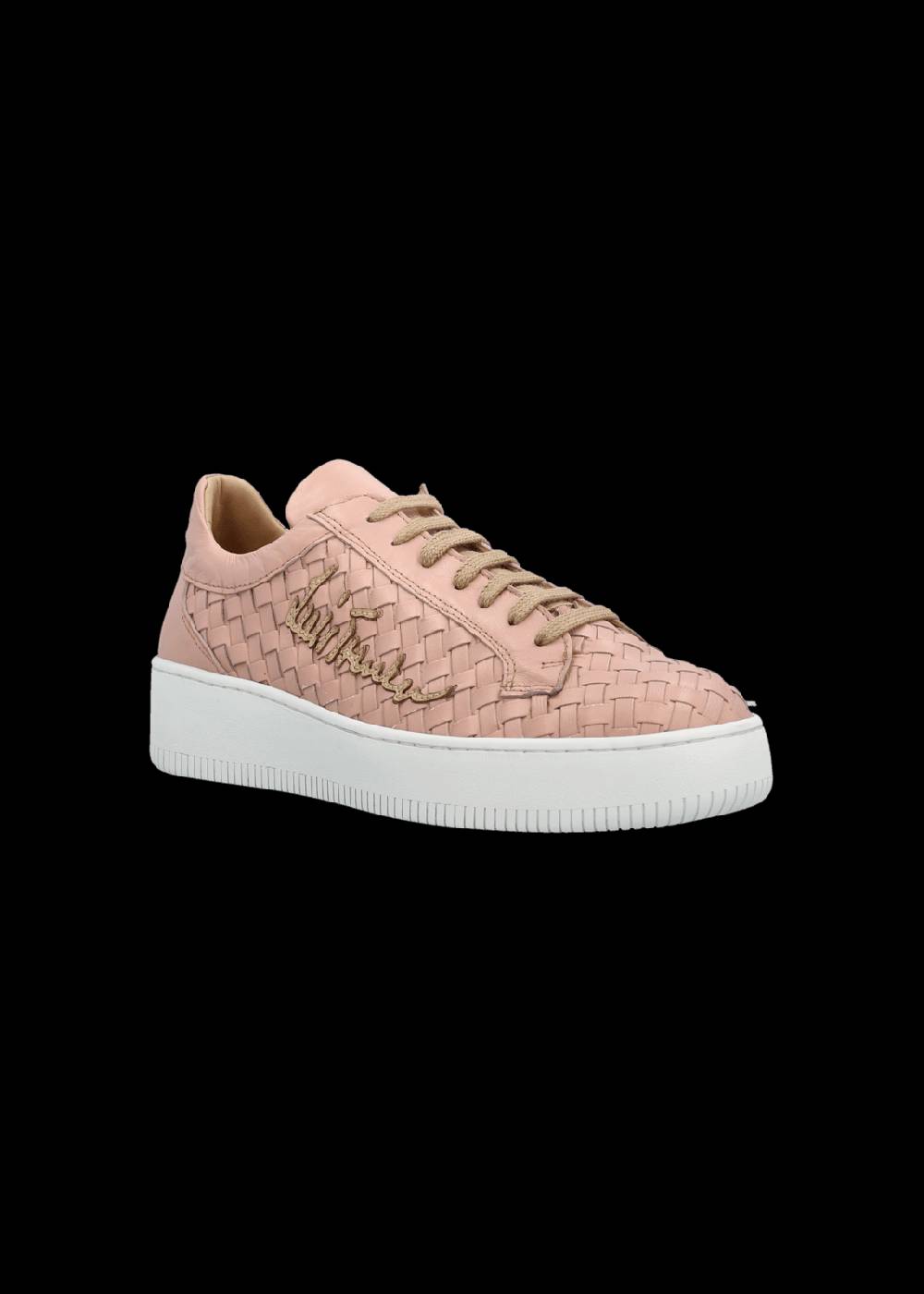 Luis Trenker Sneaker in pelle intrecciata modello Lupintras In Saldo