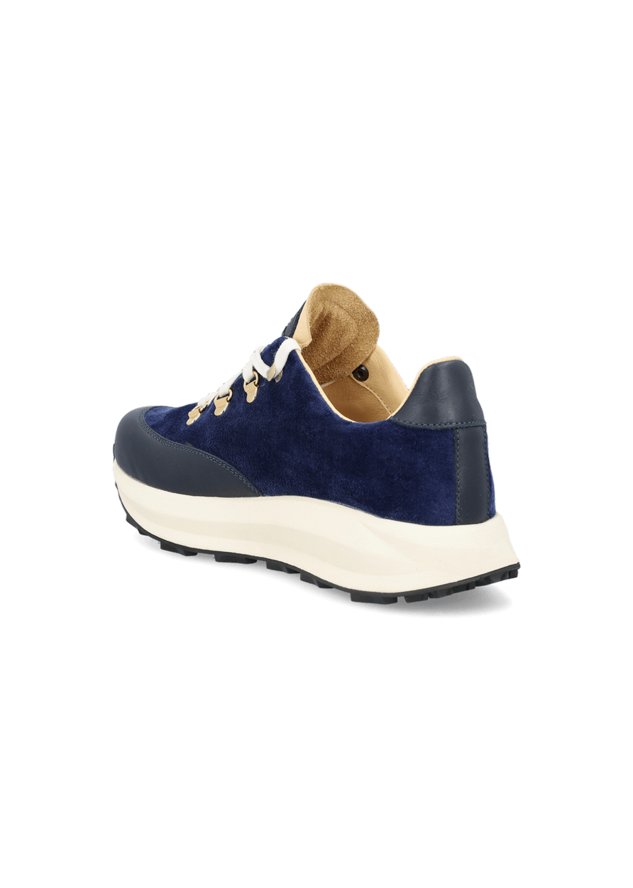 Luis Trenker Sneakers in velluto e pelle modello Luleandra Italia