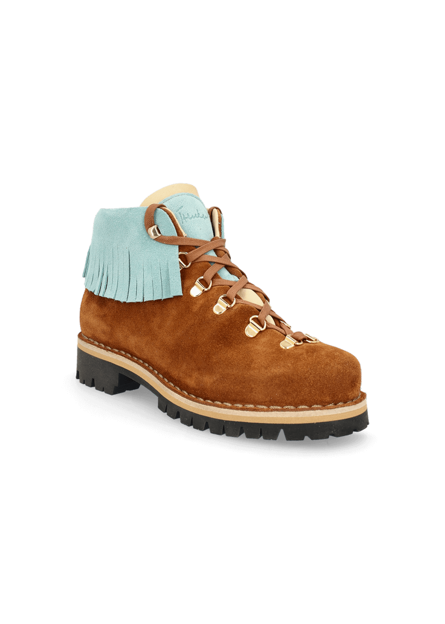 Luis Trenker Scarpa stringata in in pelle scamosciata modello Lupaolina In Linea