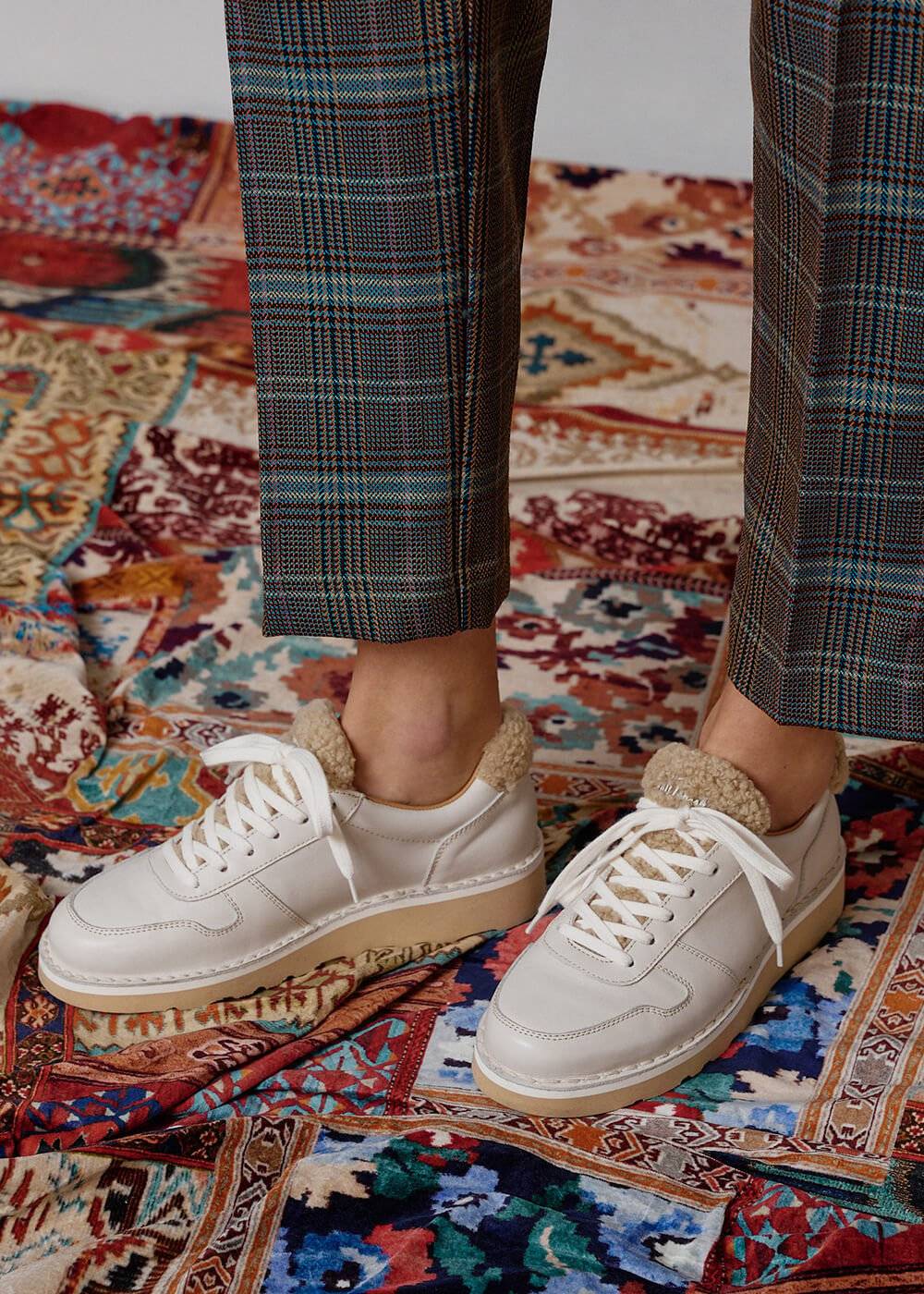 Luis Trenker Sneaker in pelle modello Lumons Nuovo