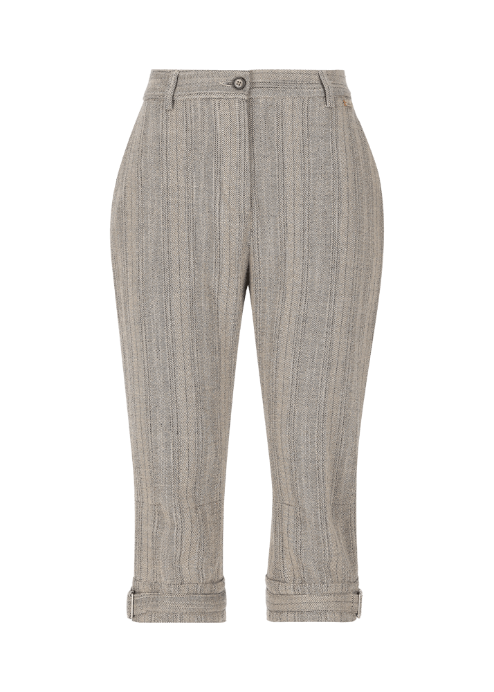 Luis Trenker Pantaloni alla zuava con motivo a spina di pesce Lulieselotte Shopping Online