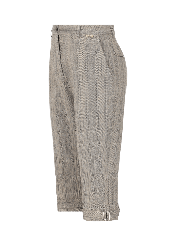 Luis Trenker Pantaloni alla zuava con motivo a spina di pesce Lulieselotte Shopping Online