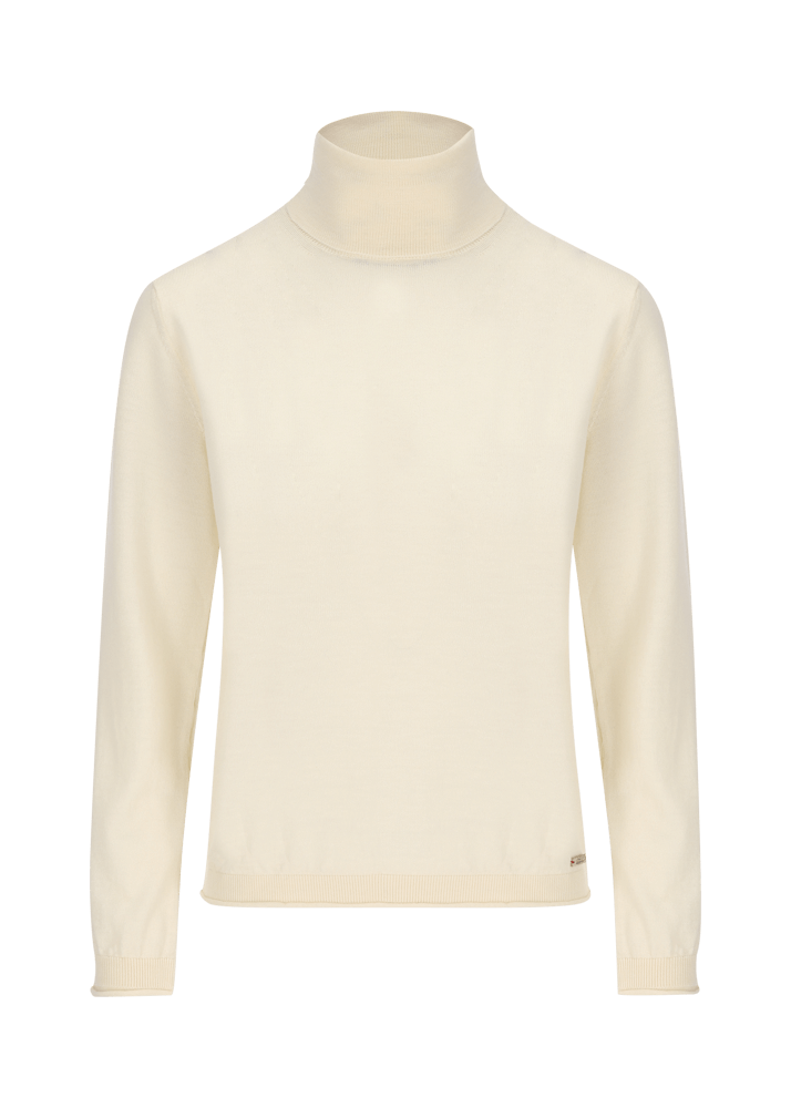 Luis Trenker Dolcevita in lana merino modello Luwilma Liquidazione