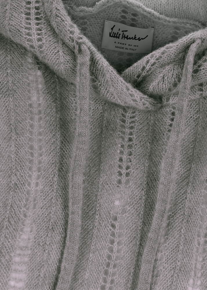 Luis Trenker Pullover lavorato a maglia con cappuccio Luwaltraud Saldi