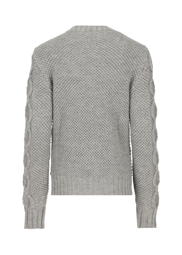 Luis Trenker Pullover con motivo lavorato a maglia Lualba Hotsell
