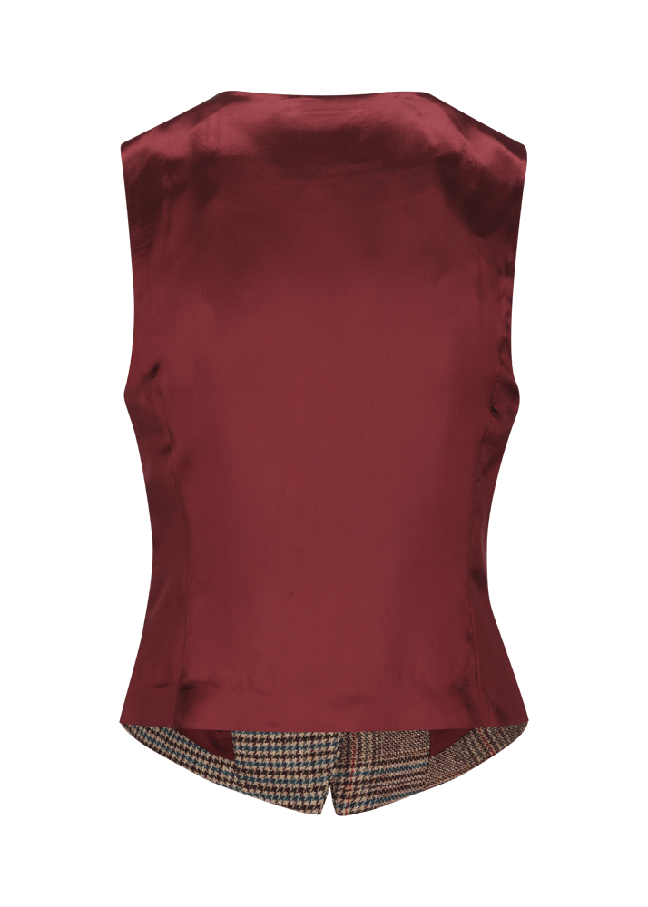 Luis Trenker Gilet con fantasie miste Luraja Nuovo
