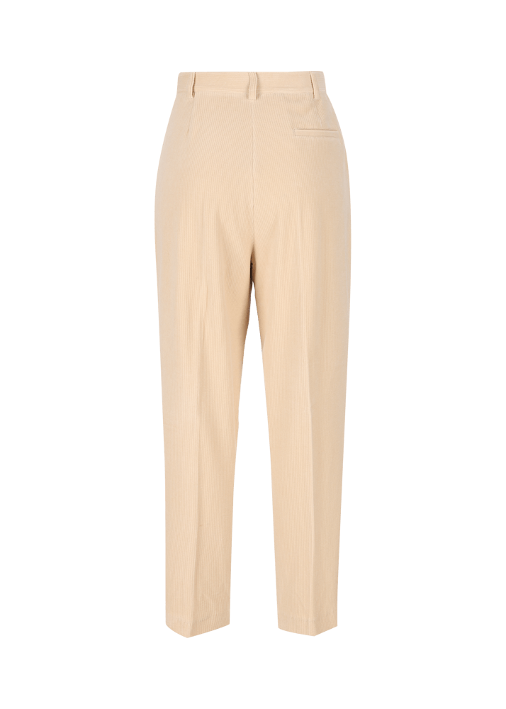 Luis Trenker Pantaloni in jersey di velluto a coste con vestibilità carrot fit Luloretta Qualità Garantita