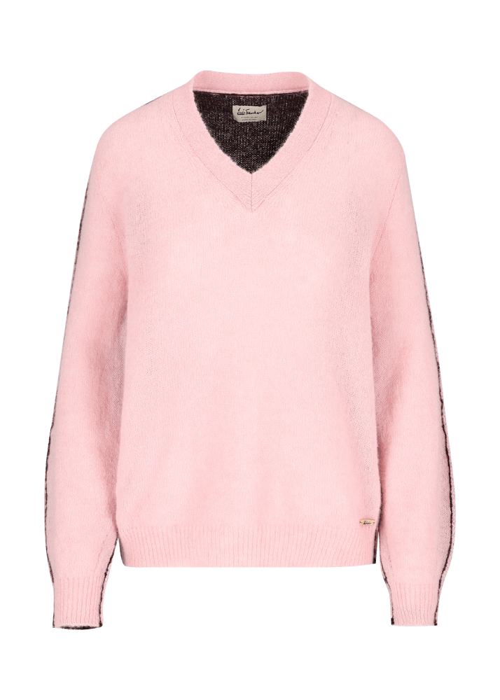 Luis Trenker Pullover lavorato a maglia con effetto color block Luwissal Promozione Limitata
