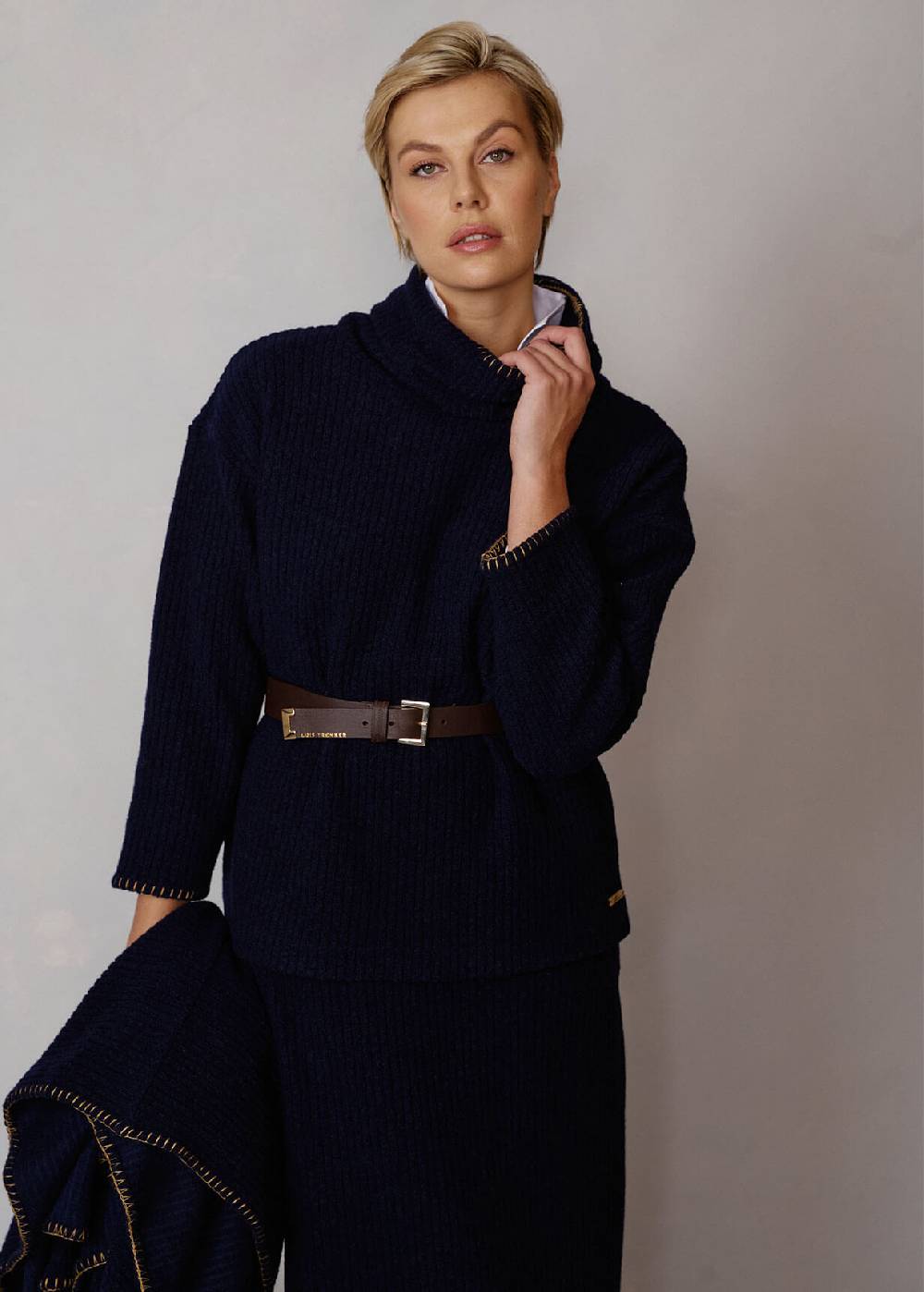 Luis Trenker Pullover in jersey di pura lana vergine Luada Shopping Online